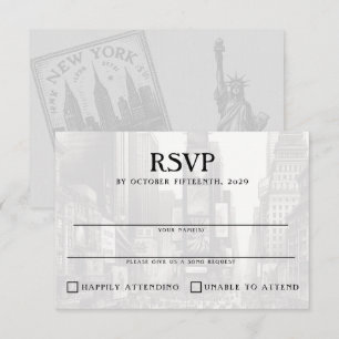 New York City Passport RSVP Card