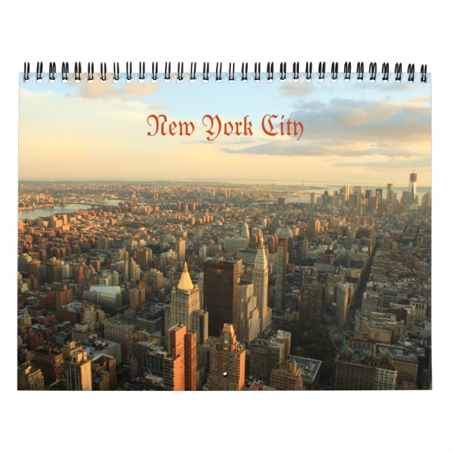 New York City photography calendar (Cover)