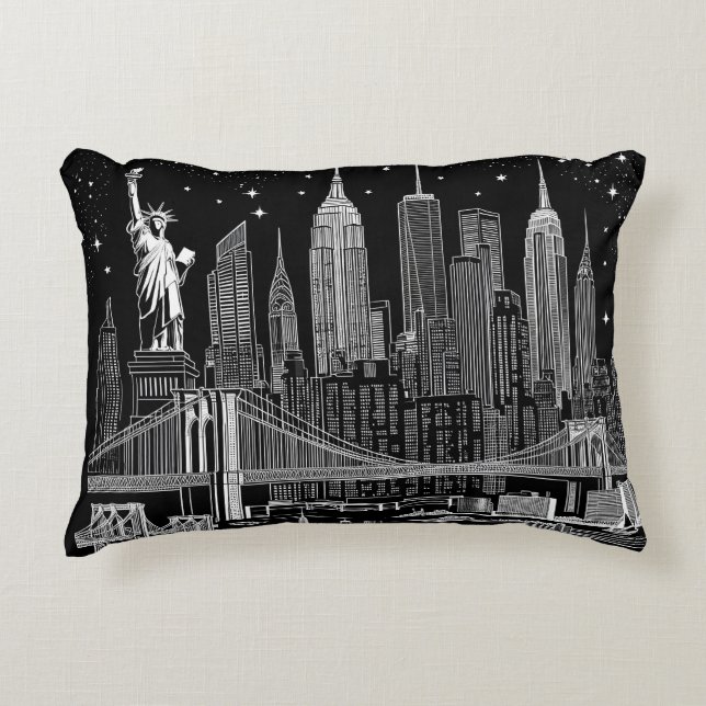 new york city pillow (Front)