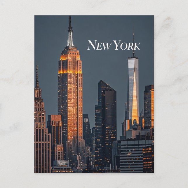 New York City  Postcard (Front)