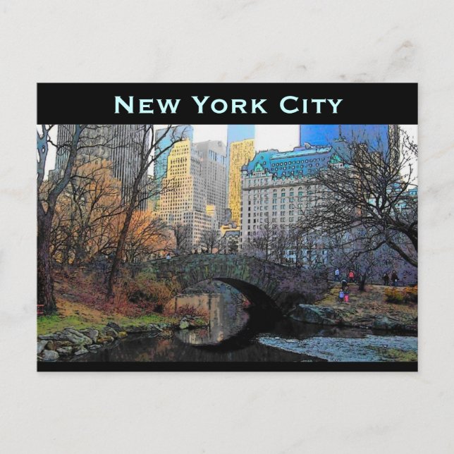 New York City Postcard (Front)