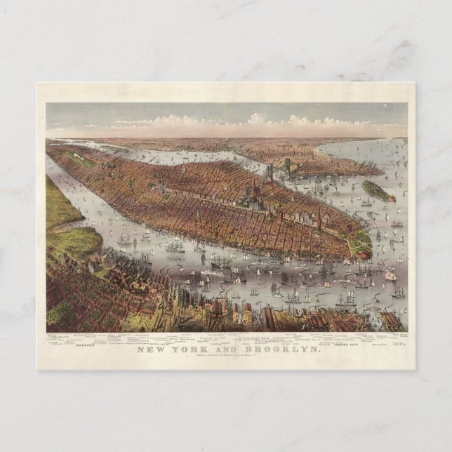 New York City Postcard (Front)