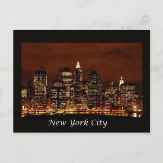 new york city postcard