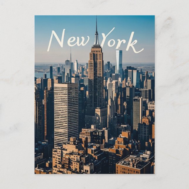 New York City Postcard (Front)