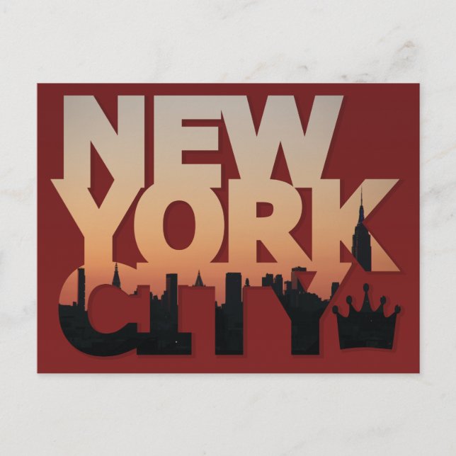 New York City Postcard (Front)