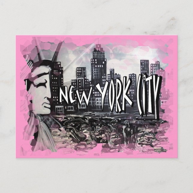 New York City Postcard (Front)