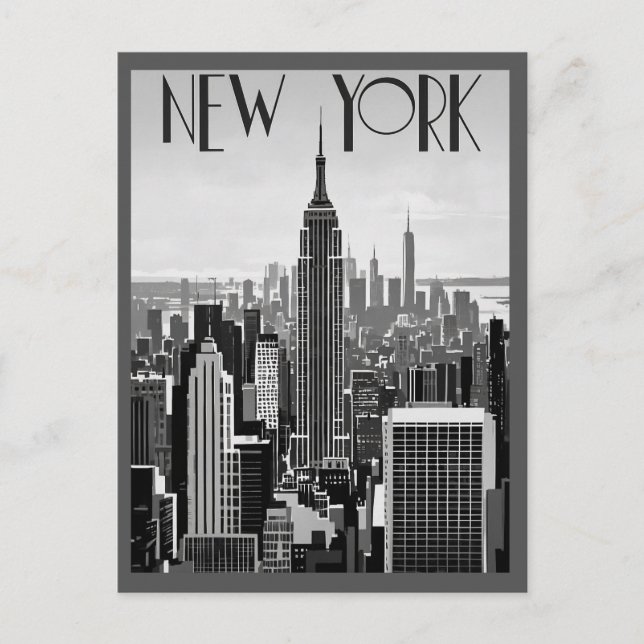 New York City Postcard (Front)