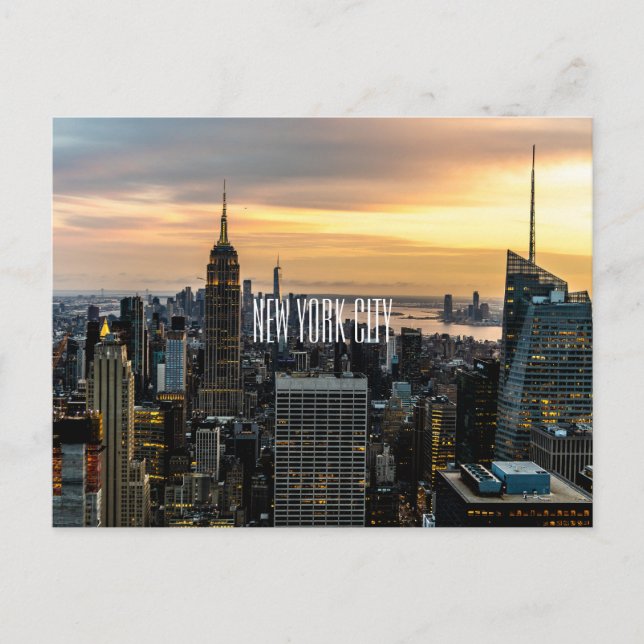 New York City Postcard (Front)