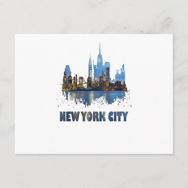 New York City Postcard (Front)