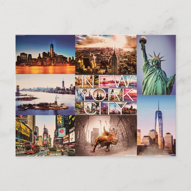 New York City Postcard (Front)