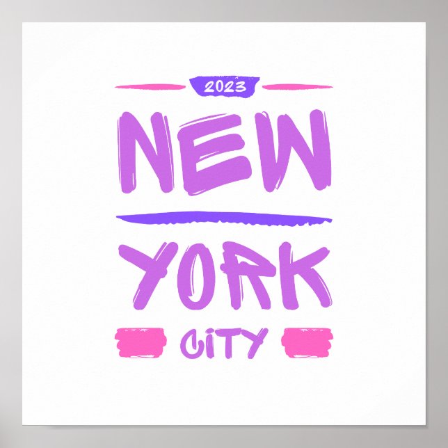 New york City Poster (Front)