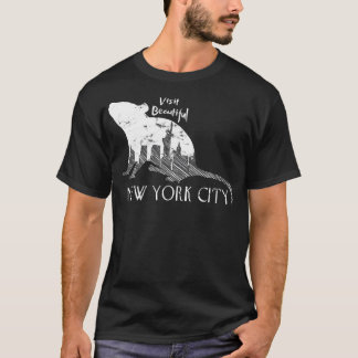  New York City Rat Funny Joke Humour T-Shirt