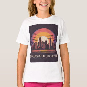 New York City Retro Sunset T-Shirt