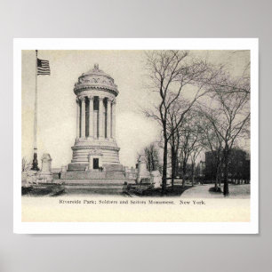 New York City, Riverside Park Monument, 1905  Poster