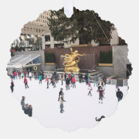 New York City Rockefeller Centre Ice Skating Rink