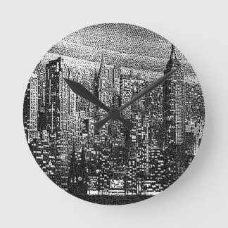 New York City Round Clock
