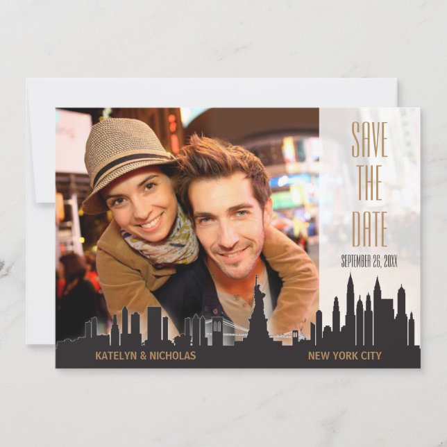 New York City Save the Date (Front)