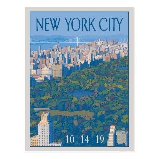 New York City | Save the Date Postcard