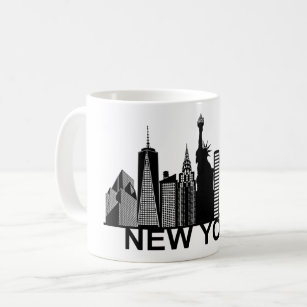New York city silhouette Coffee Mug
