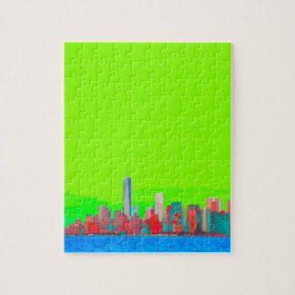 New York City Sky Line Jigsaw Puzzle
