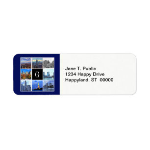 New York City Skyline 8 Photo Collage