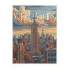 New York City Skyline - A Postcard to Remember