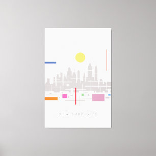 New York City Skyline Canvas Print