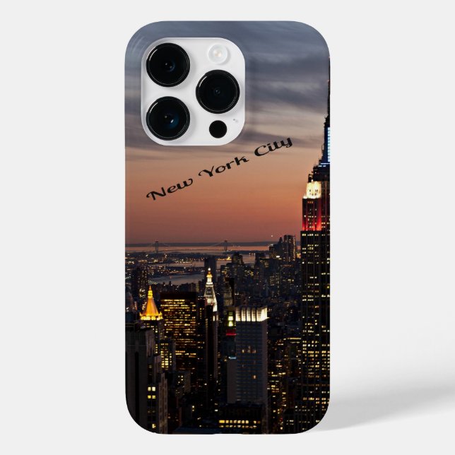 New York City Skyline Case-Mate iPhone Case (Back)