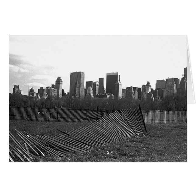 New York City Skyline from Central Park (Front Horizontal)
