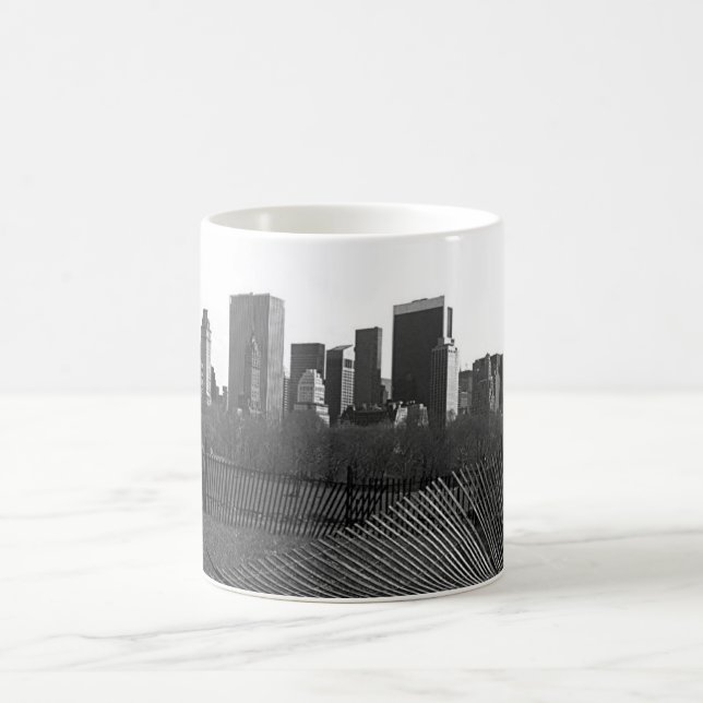 New York City Skyline from Central Park Coffee Mug (Center)