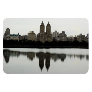 New York City Skyline in Central Park Magnet