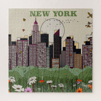New York City Skyline Jigsaw Puzzle