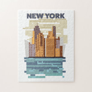 New York City Skyline  Jigsaw Puzzle