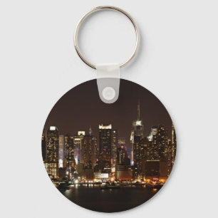 New York City Skyline Keychain