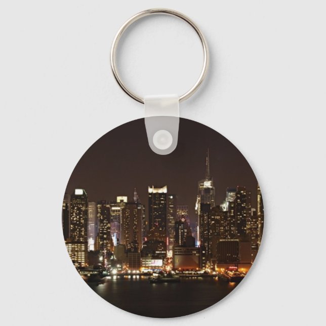 New York City Skyline Keychain (Front)