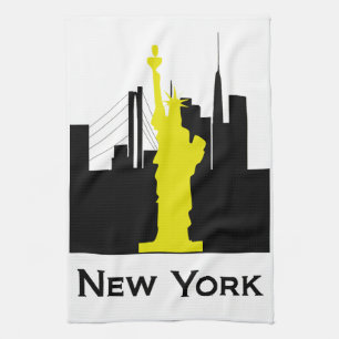 New York City Skyline Kitchen Towel