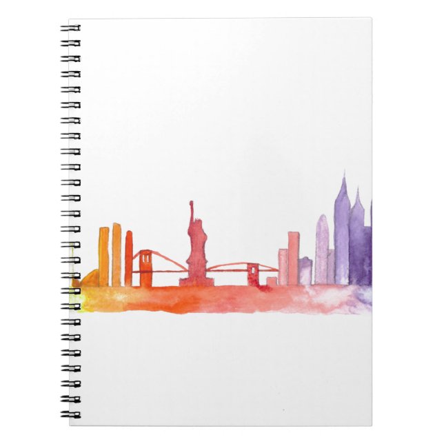 NEW YORK CITY skyline Notebook (Front)