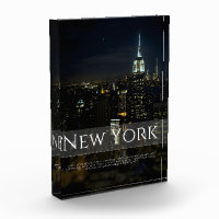 New York City Skyline Poster – Modern Wall Art Pri