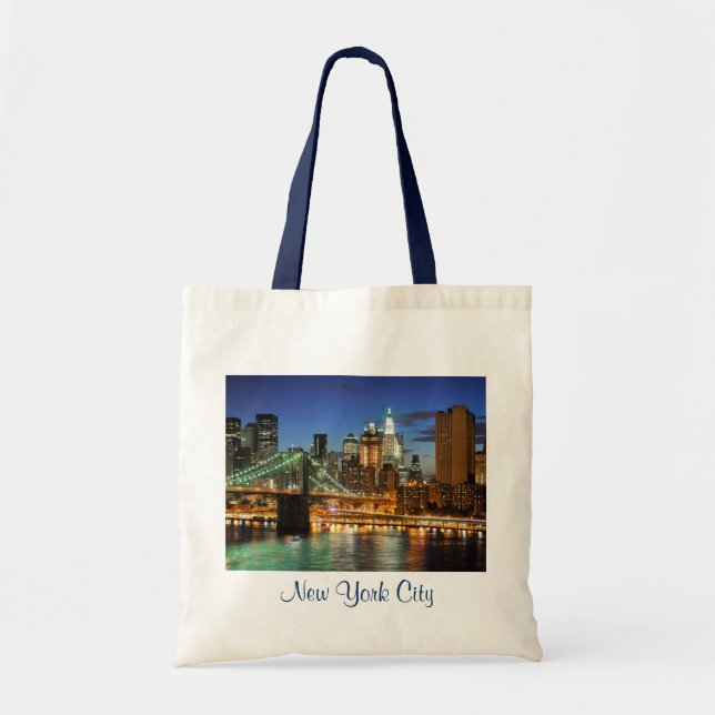 New York City Skyline pour le Sac fourre-tout du b (Devant)