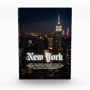 New York City Skyline  Template   Photo Block