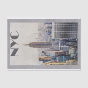 New York City Skyline Tissue Paper