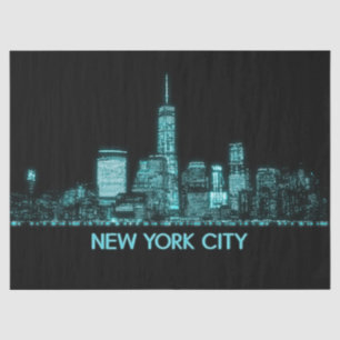 New York City Skyline Tissue Paper