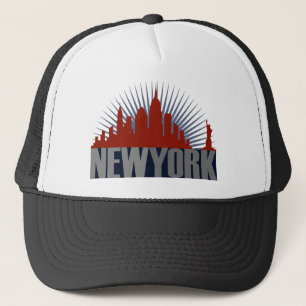 New York City Skyline Trucker Hat