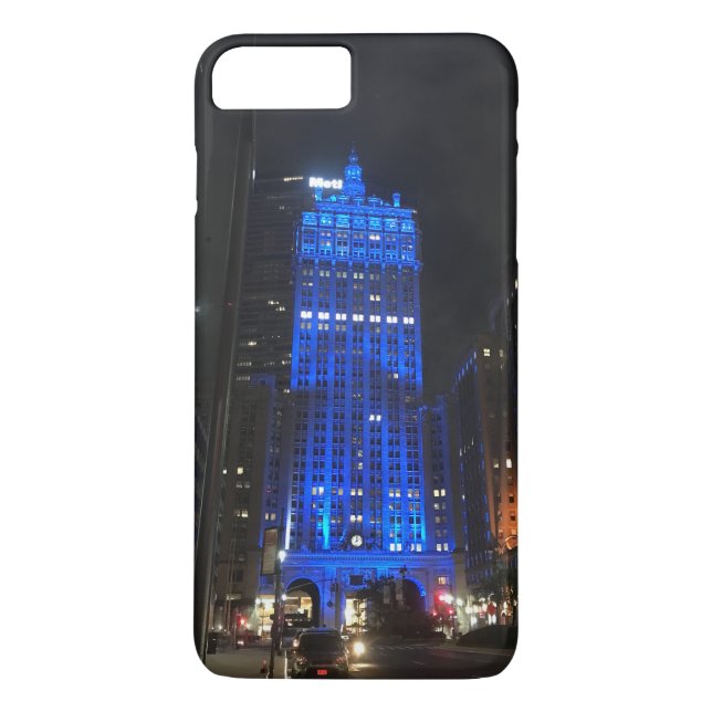 New York City Skyscraper Park Avenue Night NYC Case-Mate iPhone Case (Back)