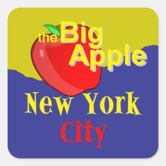 New York City Square Sticker