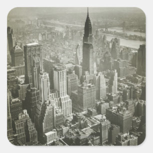New York City Square Sticker