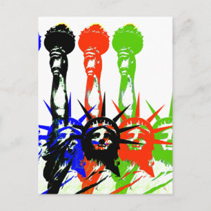New York City-Statue of liberty Postcard