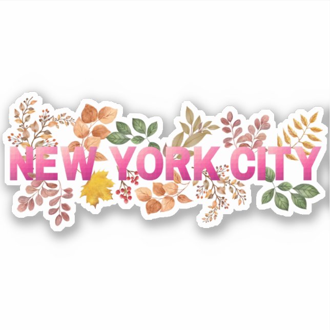 New York City Sticker (Front)