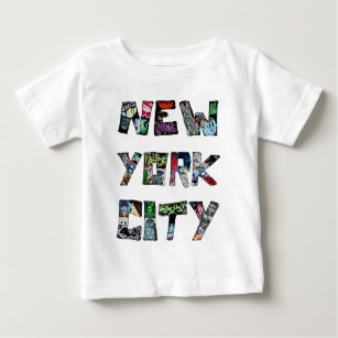 New York City Street Art Baby T-Shirt