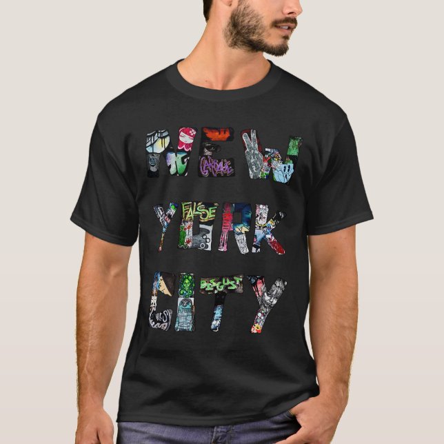 New York City Street Art T-Shirt (Front)